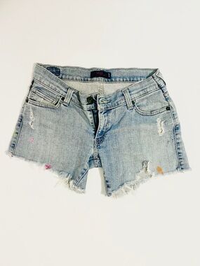 Levi's Tilted 504 Artist Jeans Cut-off Shorts Sz 5